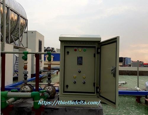 Biến tần điều khiển gọi bơm duy trì áp suất ( PID)