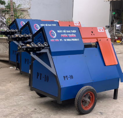 Máy bẻ đai sắt sử dụng động cơ AC Servo