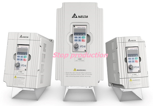Ngừng sản xuất VFD-M thay thế bằng biến tần Ms300 đa tính năng