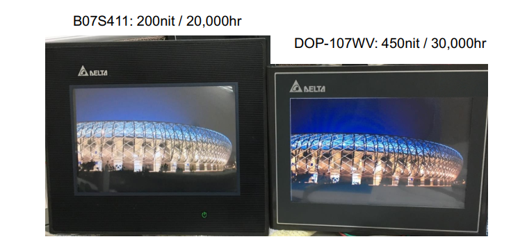 màn hình delta dop-107bv