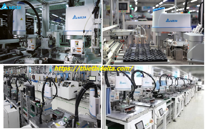 ưng dụng robot scara Delta DRS40L