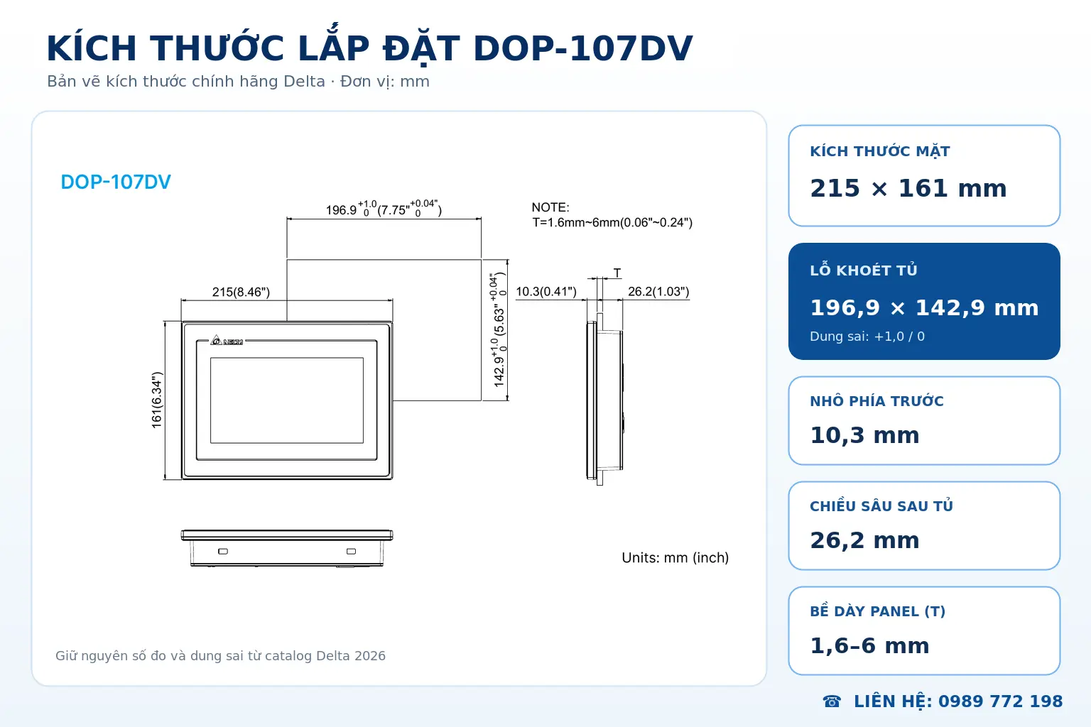 k&iacute;ch thước m&agrave;n h&igrave;nh DOP-107DV