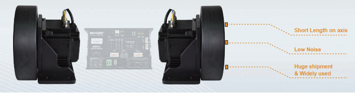 Động cơ DC Servo cho xe tự hành AGV