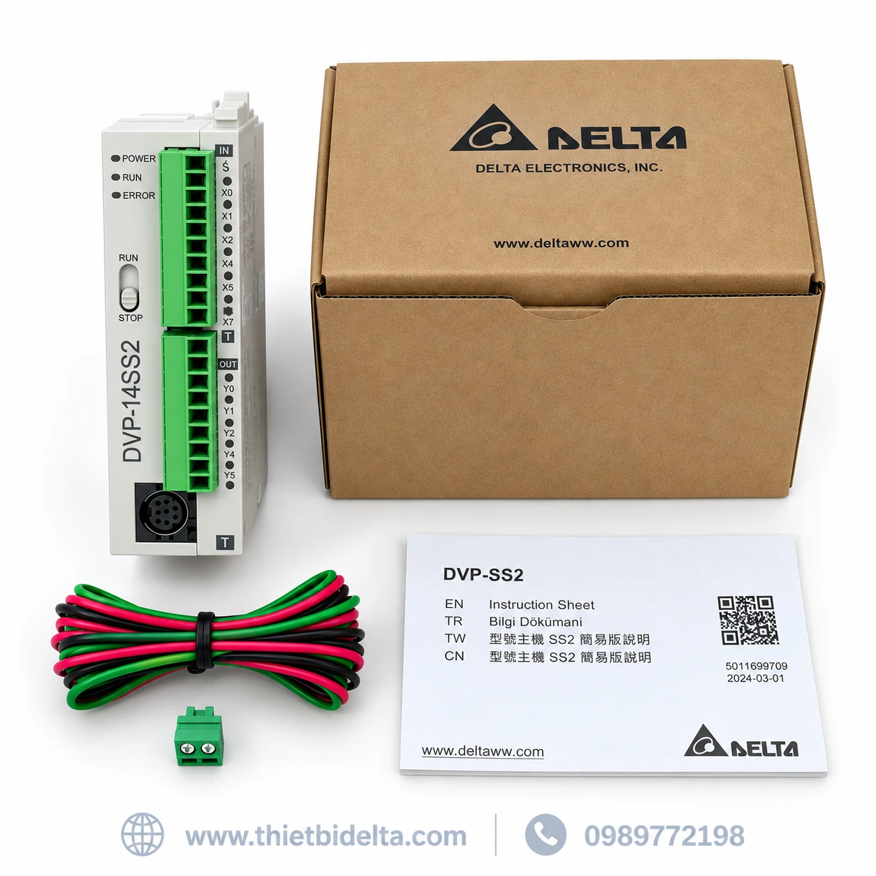 Hình ảnh PLC delta dvp14ss211t