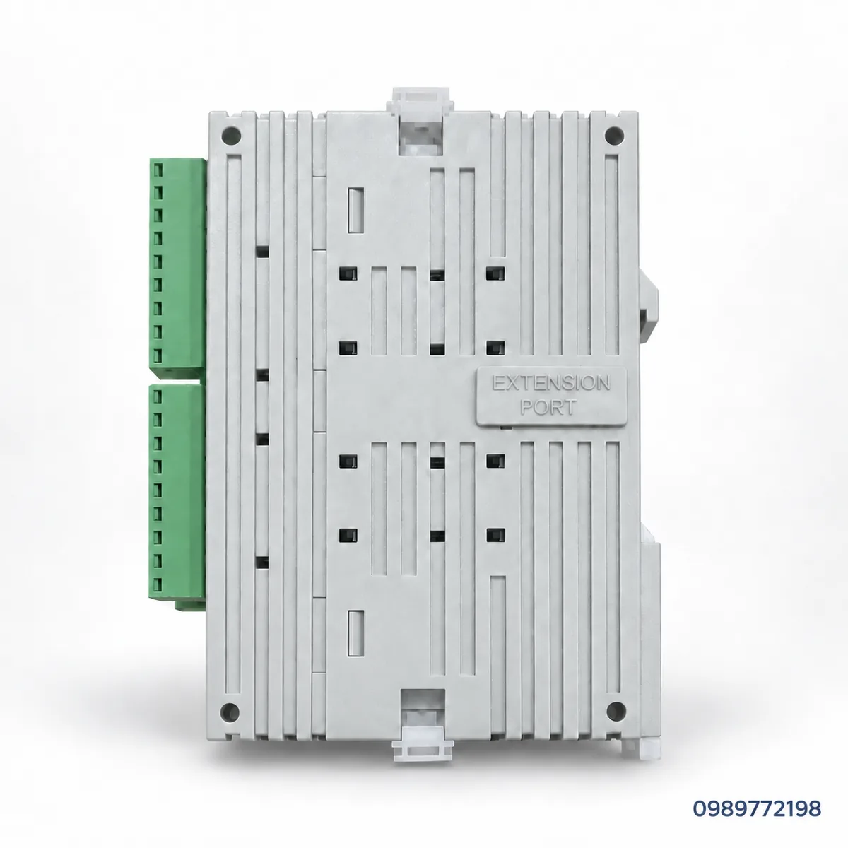 Mặt sau PLC Delta DVP28SS211T và cổng mở rộng