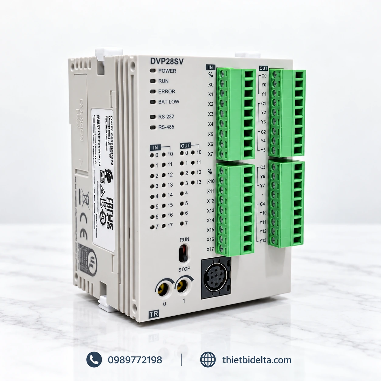 PLC Delta DVP28SV11T2 seri DVP28SV