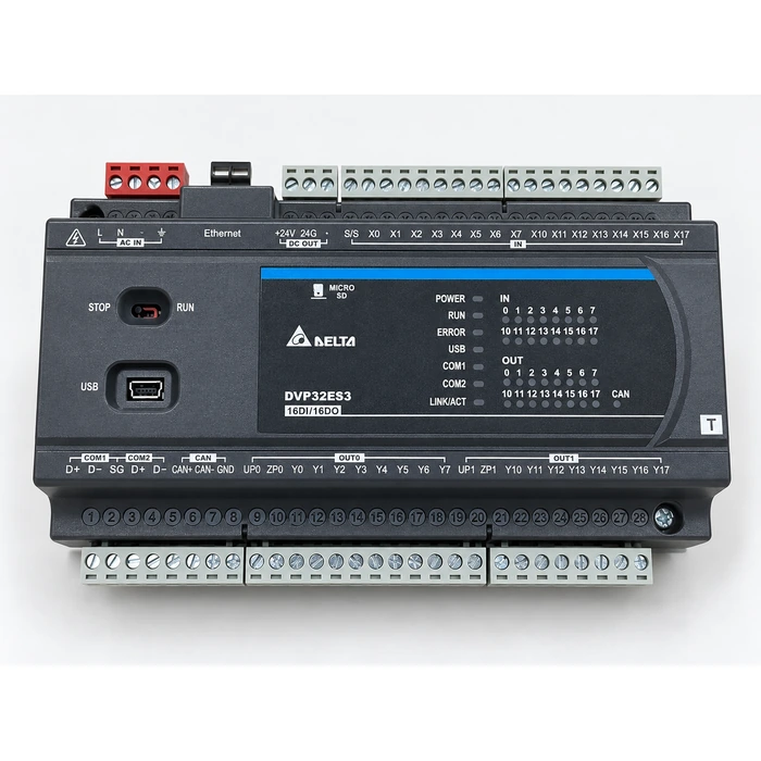 h&igrave;nh ảnh plc delta dvp32es300t